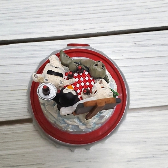 Coca-Cola Polar Bears Coca-Cola Cafe Domed Globe Limited Edition Frankli… - Picture 13 of 14